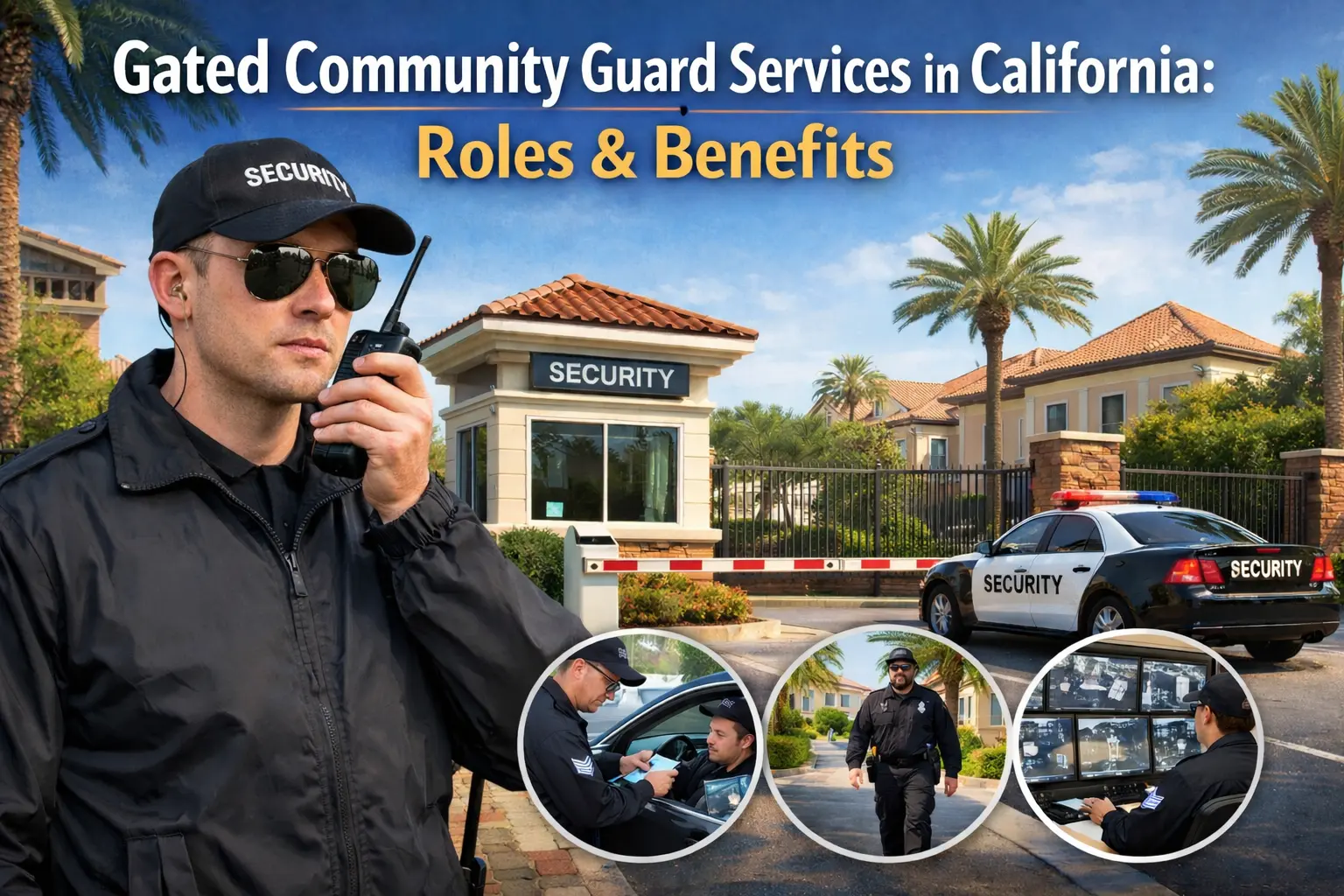 Gated Community Guard Services in California