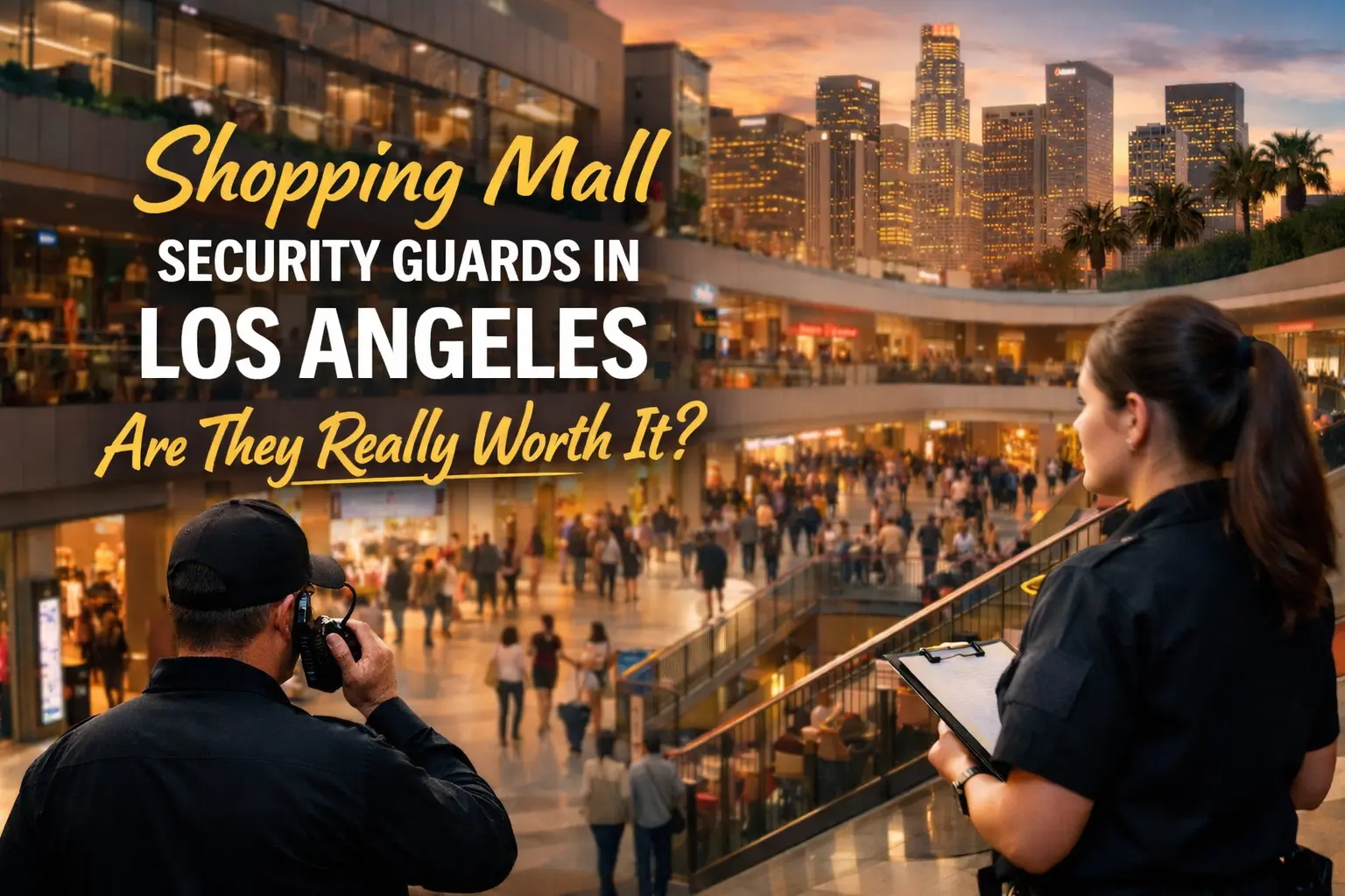 Shopping Mall Security Guards in Los Angeles