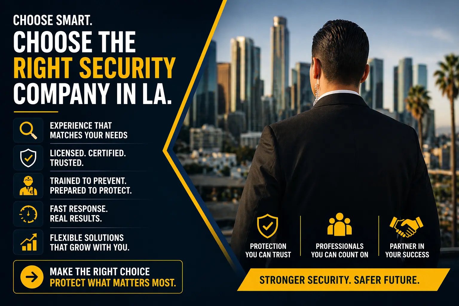 How to Choose the Right Security Company in LA