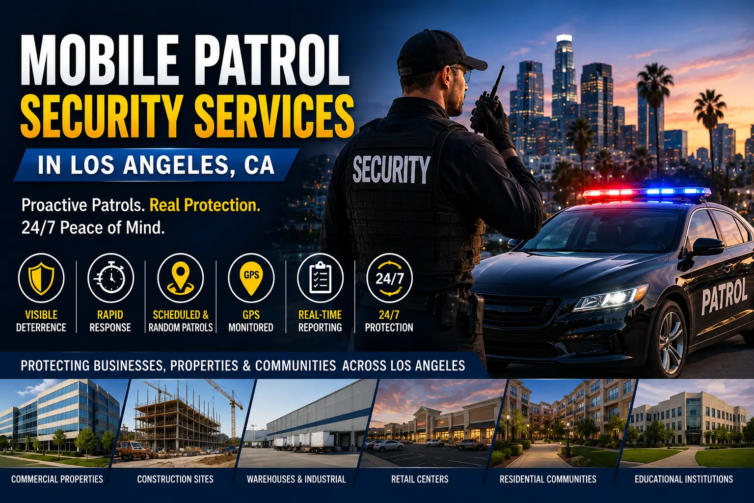 Mobile Patrol Security Services in Los Angeles, CA