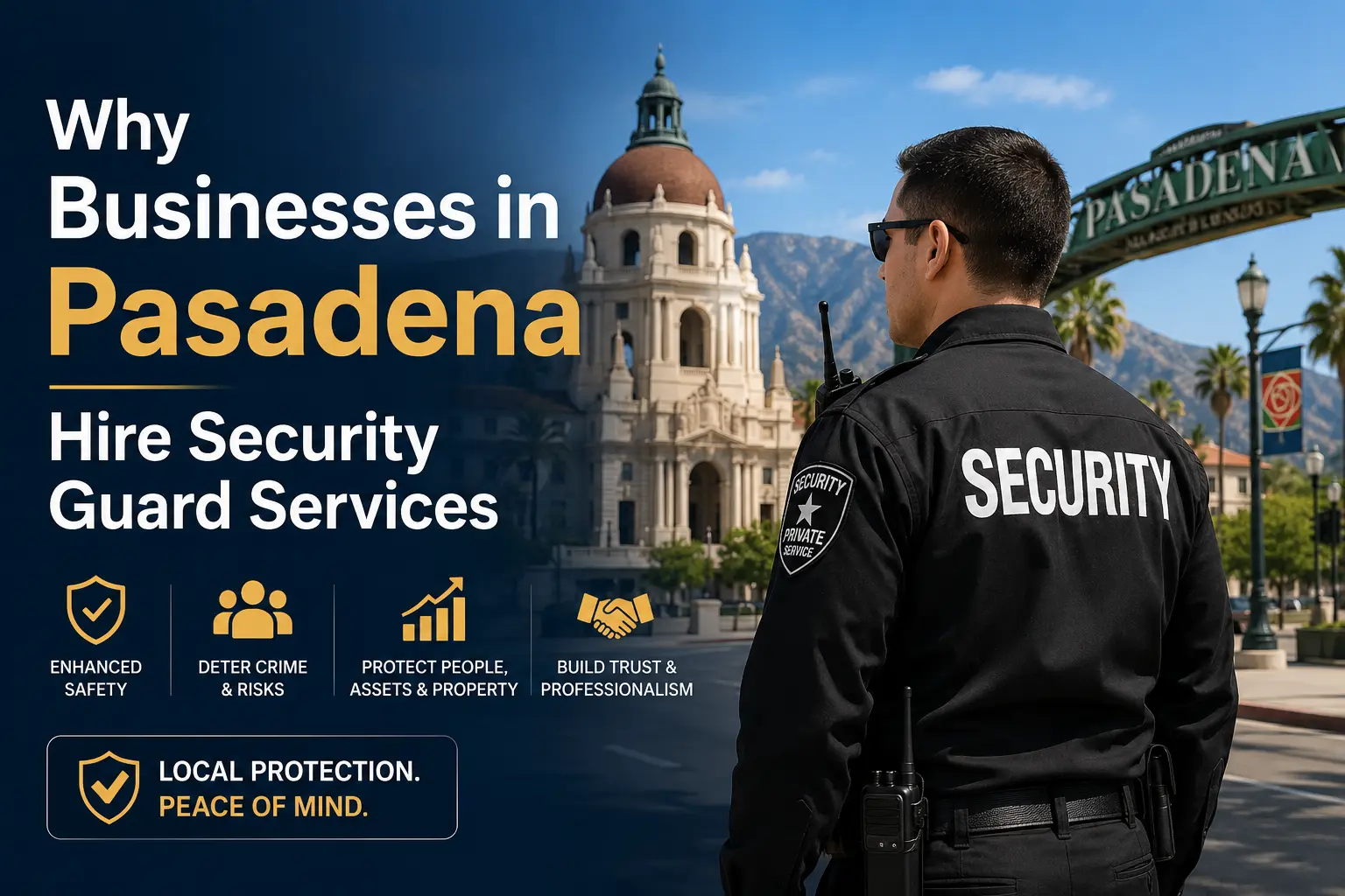 Pasadena Security Guard Services