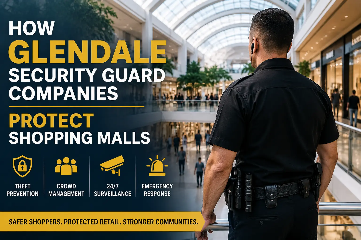 Shopping mall security in Glendale