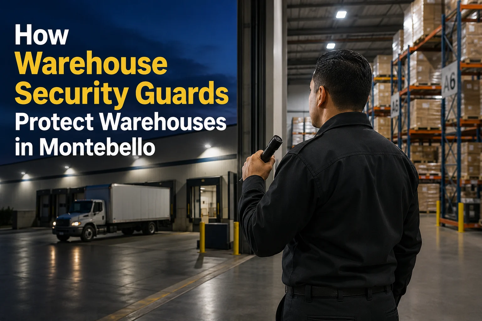 Warehouse security guards in Montebello