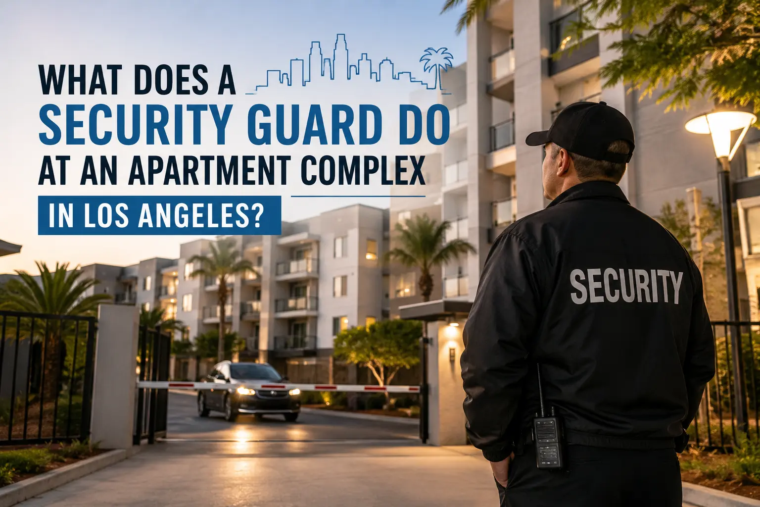 apartment complex security guards in Los Angeles