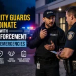 How Security Guards Coordinate with Law Enforcement