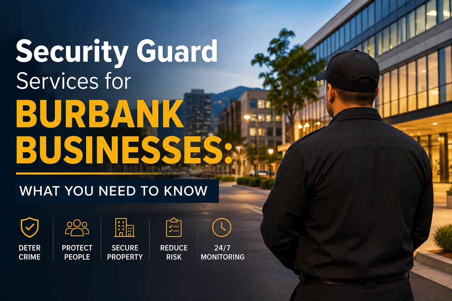 Security Guard Services for Burbank Businesses