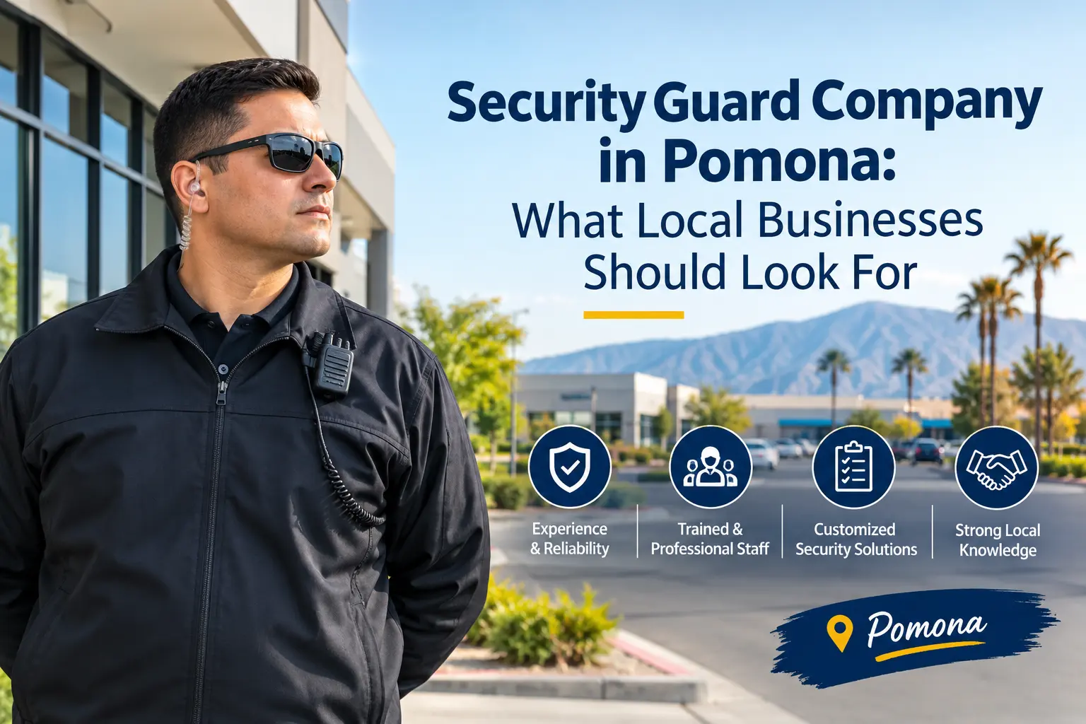 Security Company in Pomona