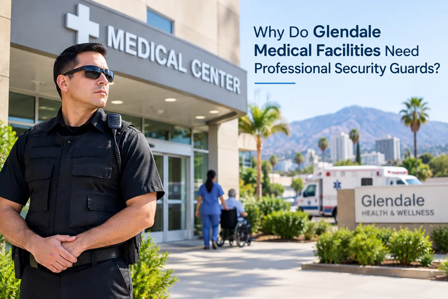 Why Do Glendale Medical Facilities Need Professional Security Guards